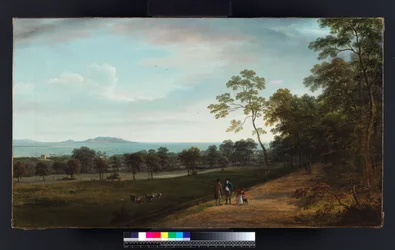 Vue dans le parc de Mount Merrion, 1806